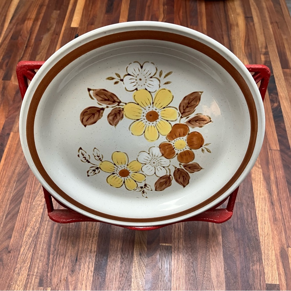 Autumn Collection Stoneware 4 Dinner plates